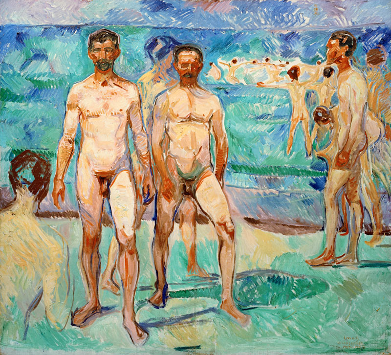 Men on the Beach de Edvard Munch