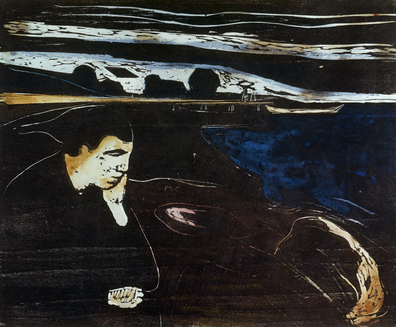 Melancholy de Edvard Munch