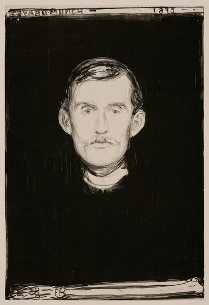 Self-Portrait de Edvard Munch