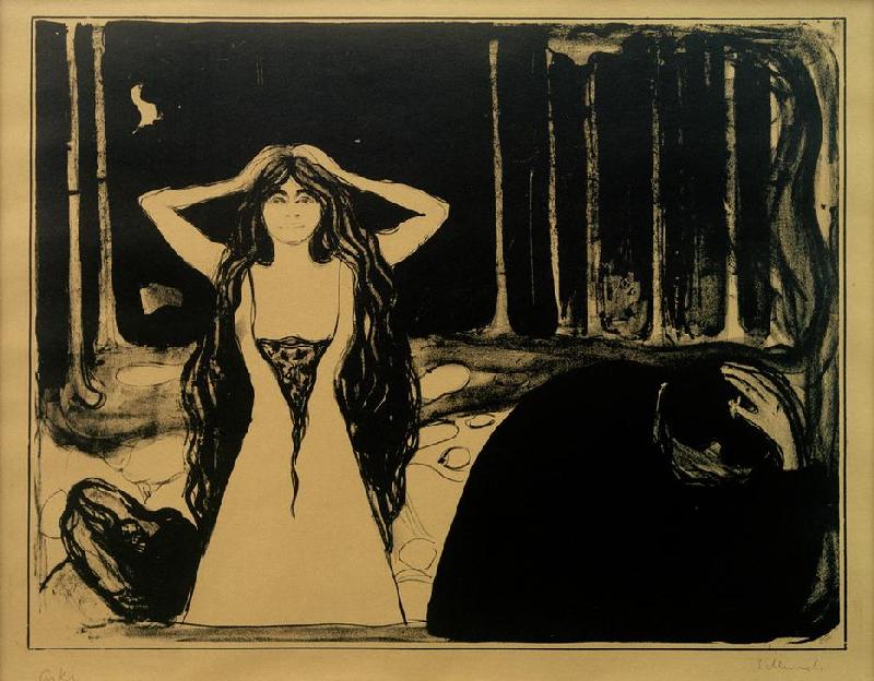 Ashes II de Edvard Munch