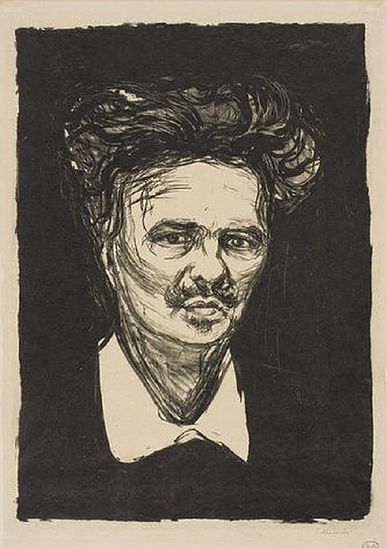 August Strindberg de Edvard Munch