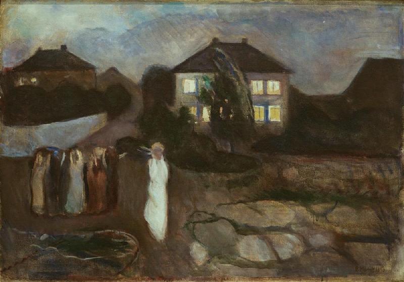 The Storm de Edvard Munch