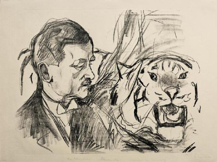 Der Tigerbändiger Richard Sawade de Edvard Munch