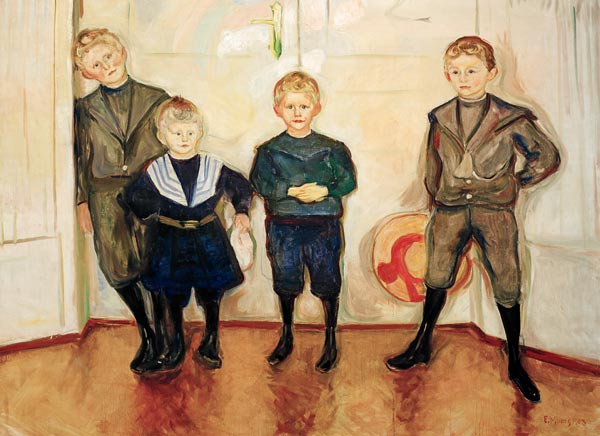 The Sons of Dr Linde de Edvard Munch