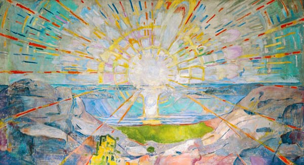 The Sun de Edvard Munch