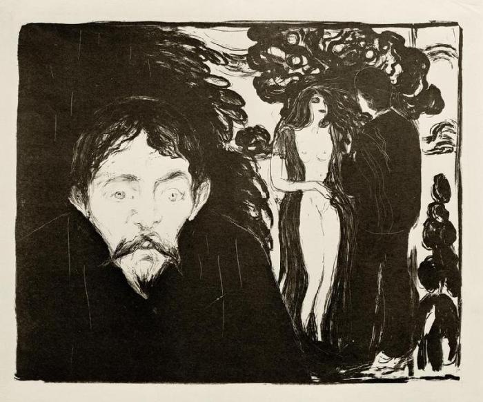 Jealousy II de Edvard Munch