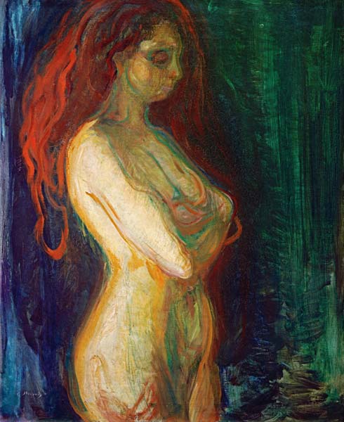 Female Nude Study de Edvard Munch