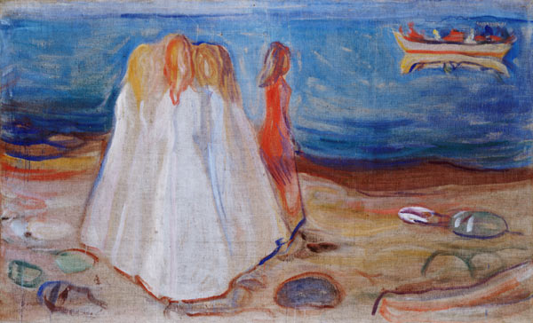 Girls at the Seaside de Edvard Munch