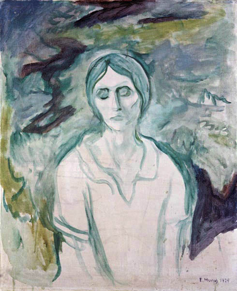 Gothic Girl de Edvard Munch