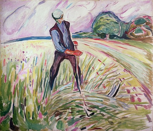 Haymaking  de Edvard Munch
