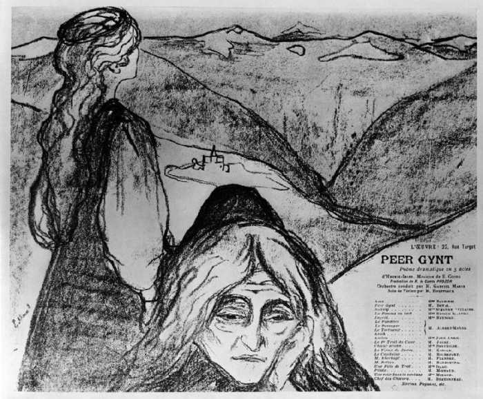 Ibsen, Peer Gynt de Edvard Munch