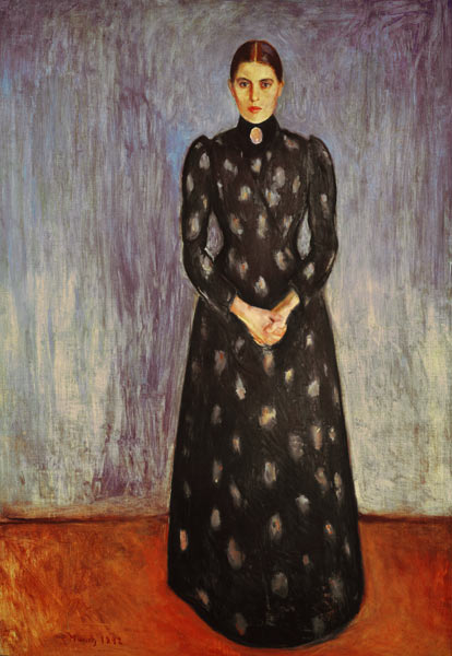 Portrait of Inger Munch  de Edvard Munch