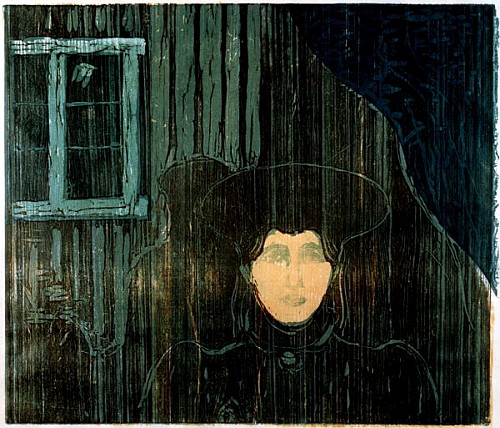 Moonshine  de Edvard Munch