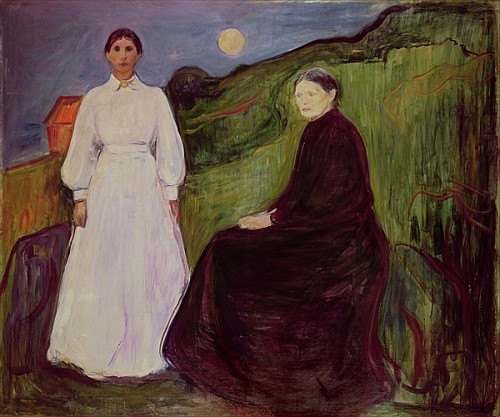 Mother and Daughter de Edvard Munch