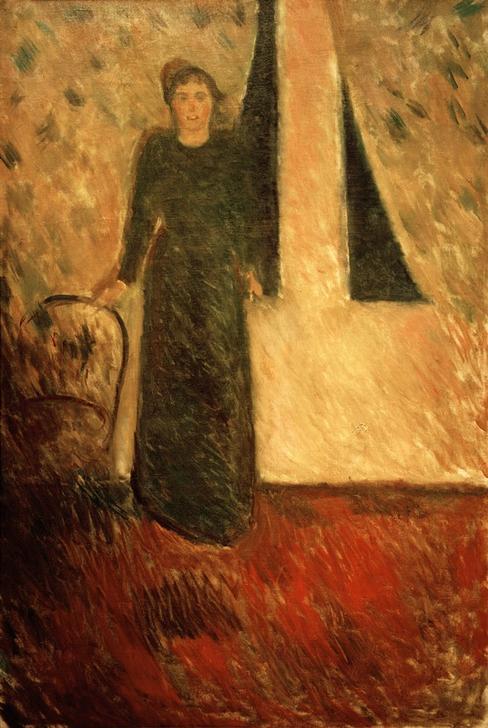 Portrait Mrs Alexandra Thaulow de Edvard Munch