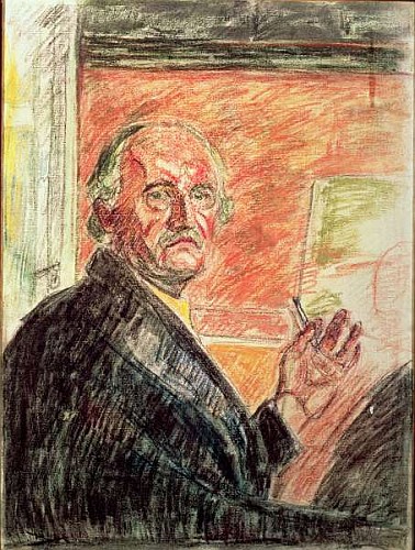 Self Portrait  de Edvard Munch
