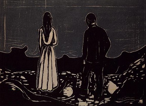 Solitude  de Edvard Munch