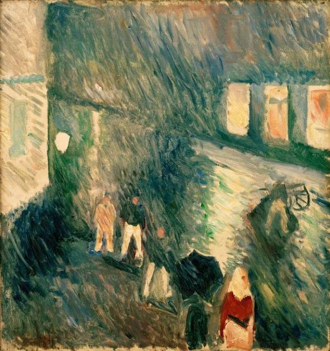 Tension, The search for Love de Edvard Munch