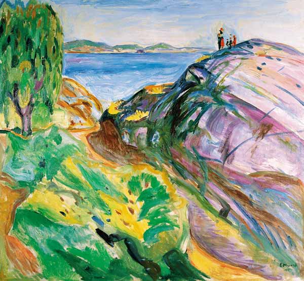 Summer by the Sea de Edvard Munch