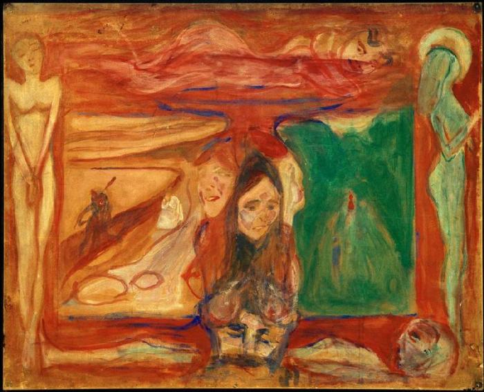 Symbolic Study de Edvard Munch