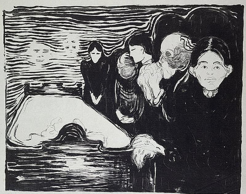 Todeskampf. de Edvard Munch