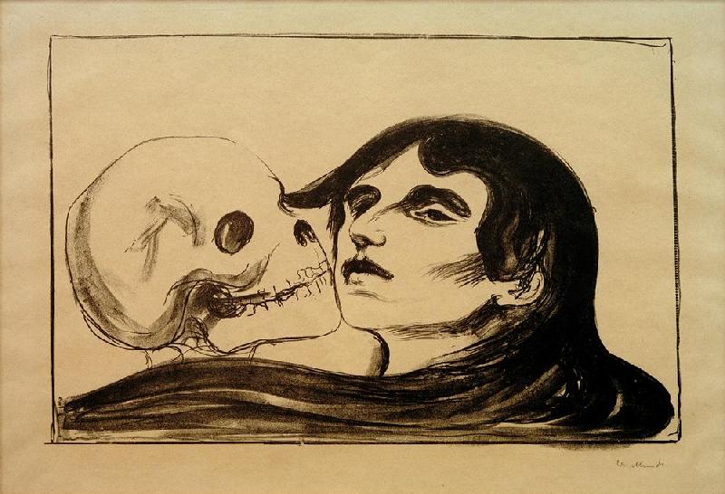 Kiss of Death de Edvard Munch