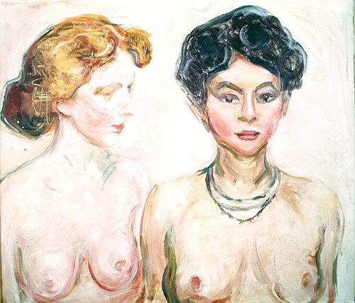 Two Girls  de Edvard Munch