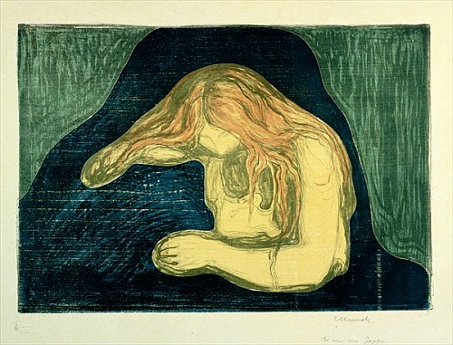 Vampire  de Edvard Munch