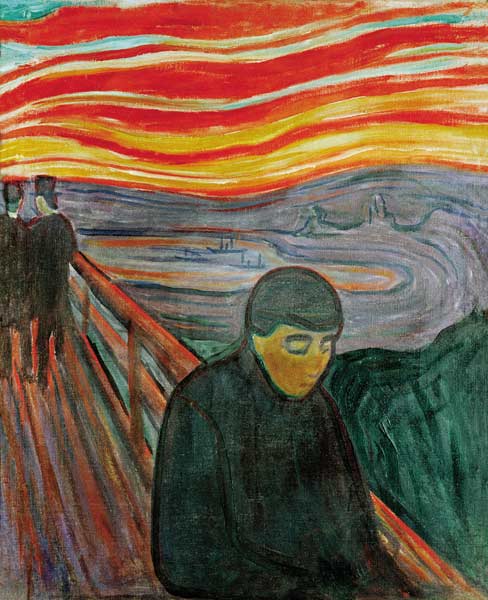 Verzweiflung de Edvard Munch