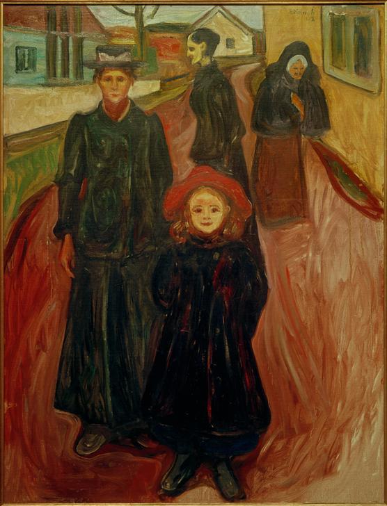 Four Different Ages de Edvard Munch
