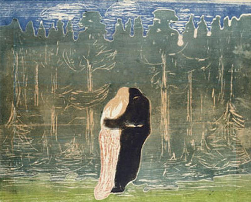 Zum Walde II de Edvard Munch