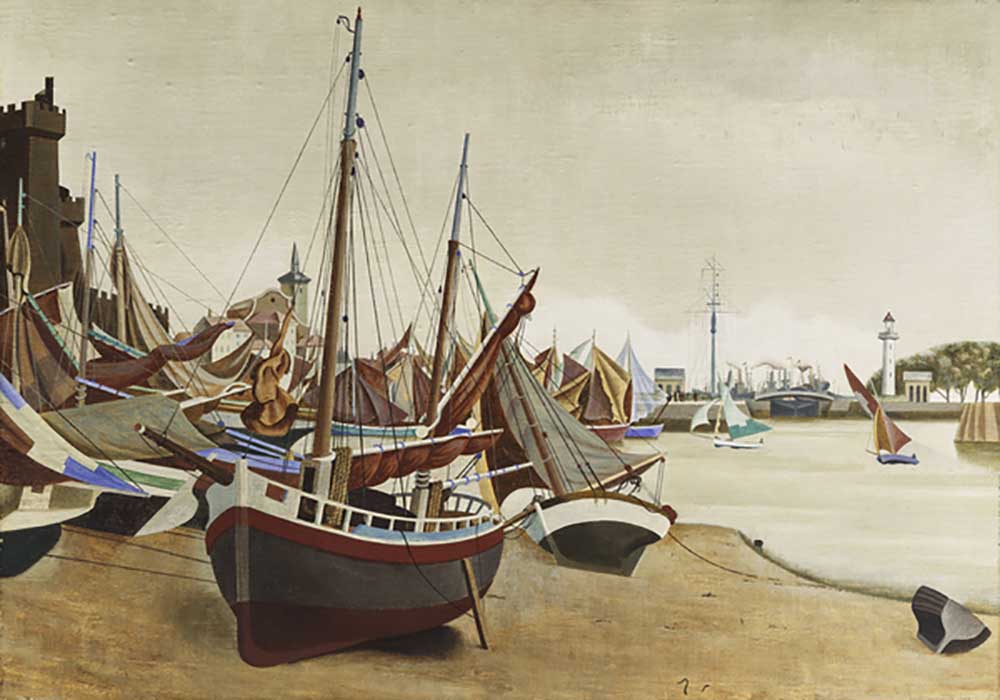 La Rochelle, 1923 de Edward Alexander Wadsworth