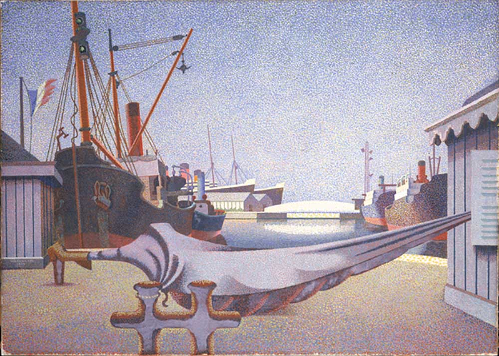 Le Havre, 1939 de Edward Alexander Wadsworth