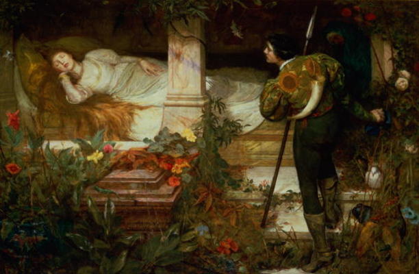 Sleeping Beauty de Edward Frederick Brewtnall
