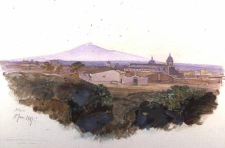 Catania: 1847 de Edward Lear
