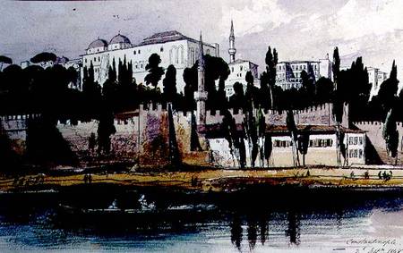 Constantinople de Edward Lear