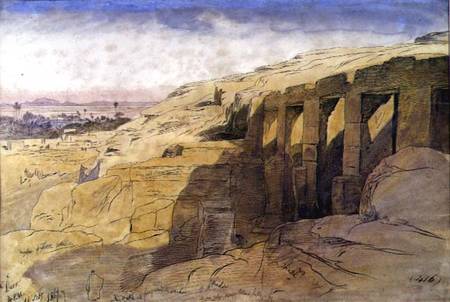 Derr, Egypt de Edward Lear