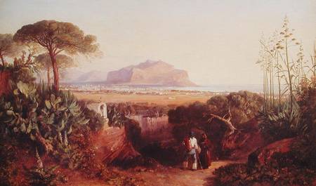 Palermo, Sicily de Edward Lear
