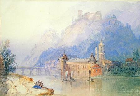 View on the Rhine de Edward M. Richardson