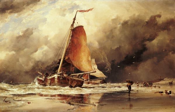 Seascape de Edward William Cooke