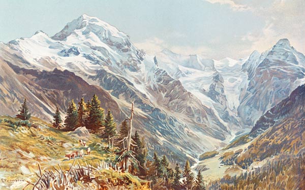 Ortler (Tirol del Sur) de Edward Thomas Compton