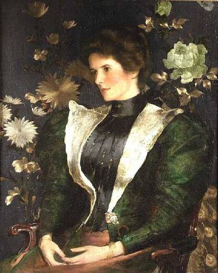 Portrait of Lady Sutherland de Edwin Arthur Ward