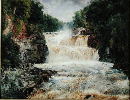Swallow Falls, Bettws-y-Coed, North Wales de Edwin Frederick Holt
