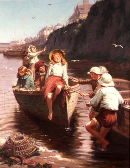 The Boating Party de Edwin Thomas Roberts