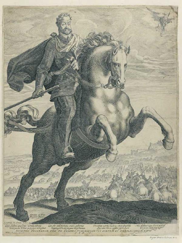 Kaiser Rudolf II de Egidius Sadeler d.J.