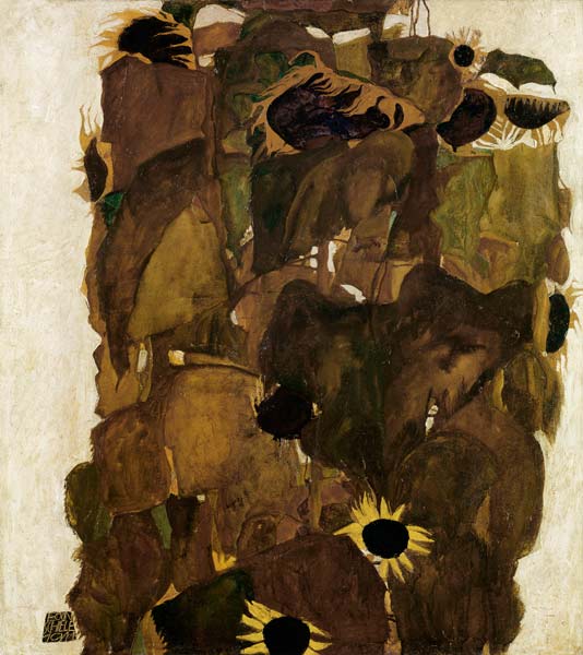 Sunflowers l de Egon Schiele