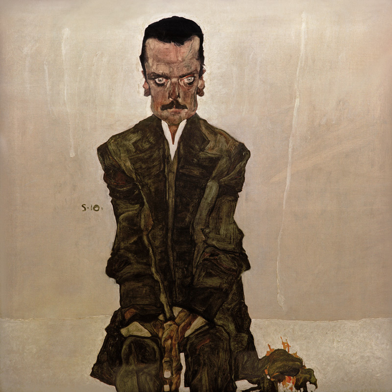 Portrait of the publisher Eduard Kosmack de Egon Schiele