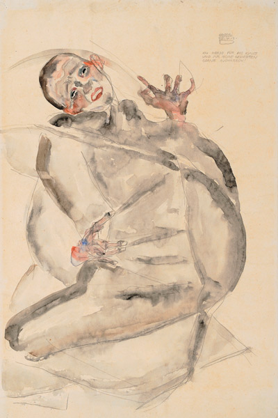 I Will Gladly Endure for Art and My Loved Ones de Egon Schiele