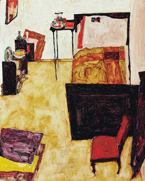 Mein Wohnzimmer de Egon Schiele