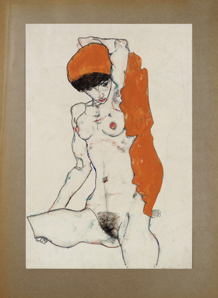 Nude de Egon Schiele